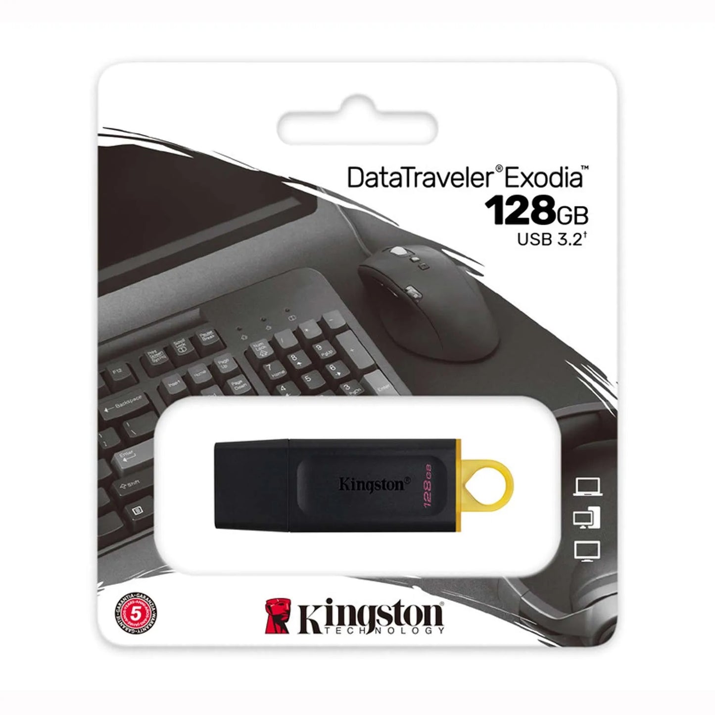 Memoria Usb Kingston Exodia M Dtxm/64 128gb Usb 3.2