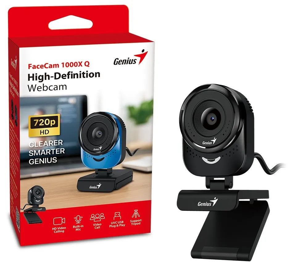 Camara Genius Facecam 1000xq 720mpx Black