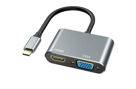 Convertidor Tipo C A Hdmi Y Vga