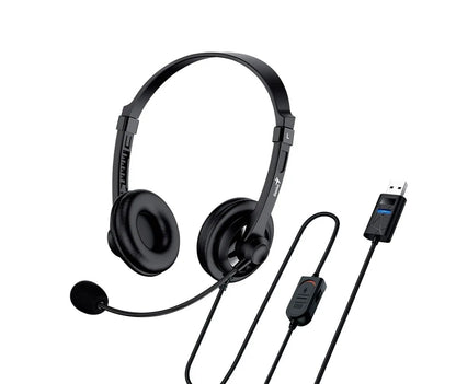 Diadema Genius Usb Hs-230u Negra