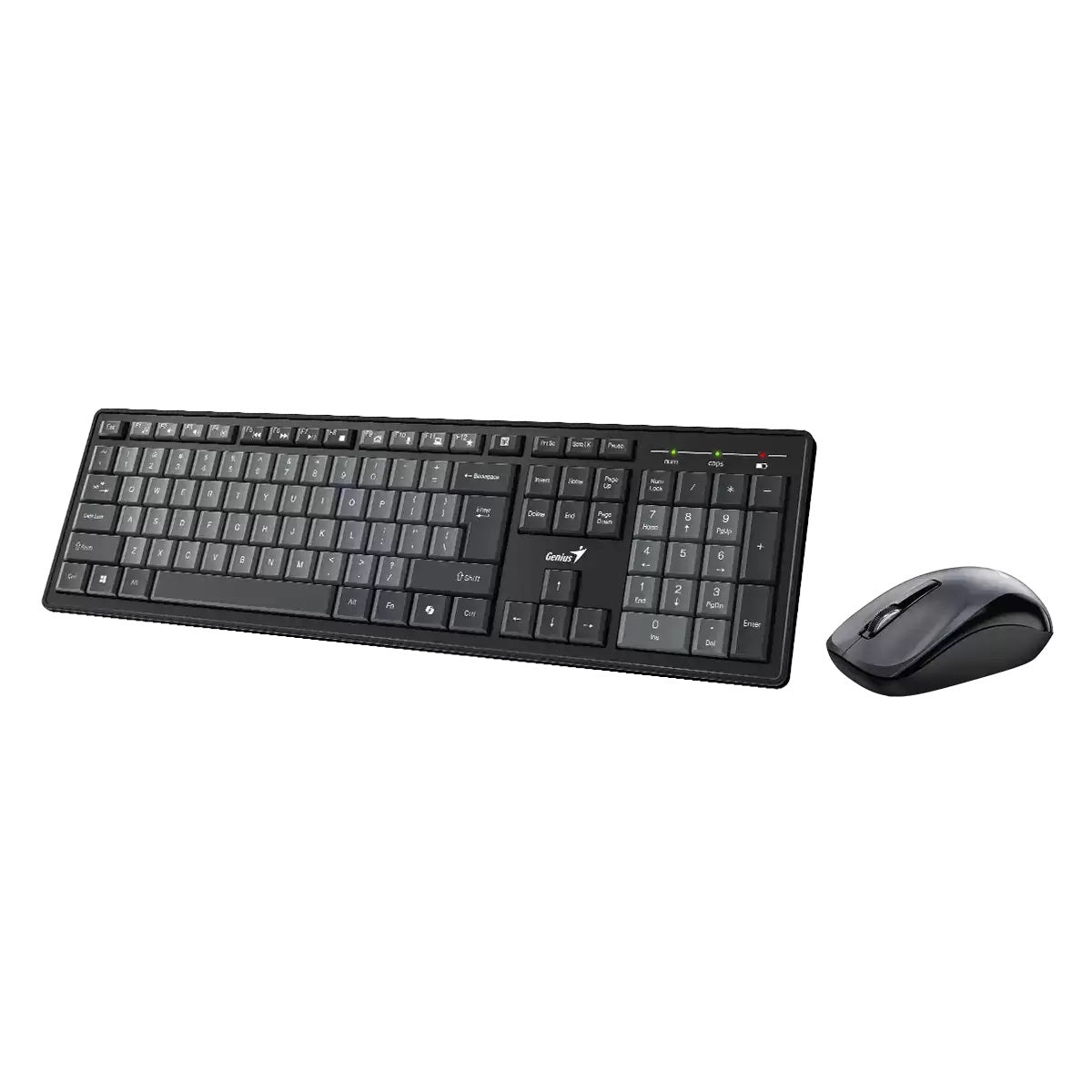 Kit Teclado y Mouse Genius Km-8200 Dual Color Tecla Ai Copilot