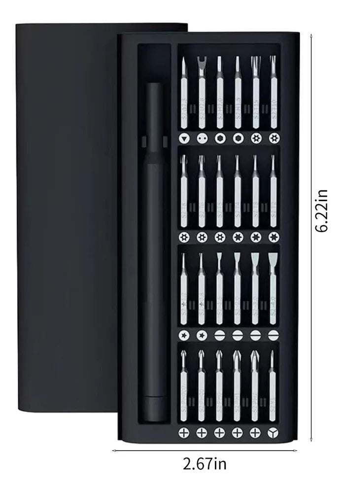 Kit Destornilladores Reparacion Celulares Tabletas Ipad 24 Pzs