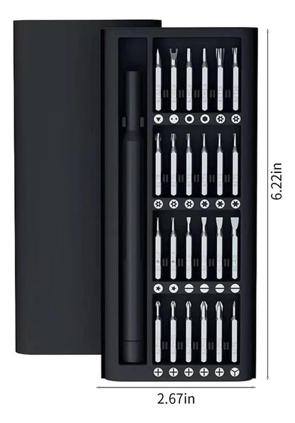 Kit Destornilladores Reparacion Celulares Tabletas Ipad 24 Pzs