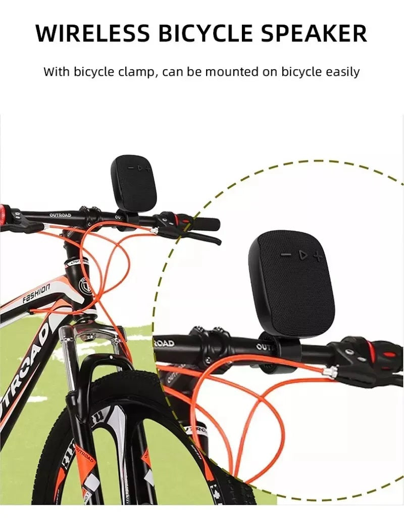 Parlante Bluethooth Para Bicicleta - Resistente Al Agua