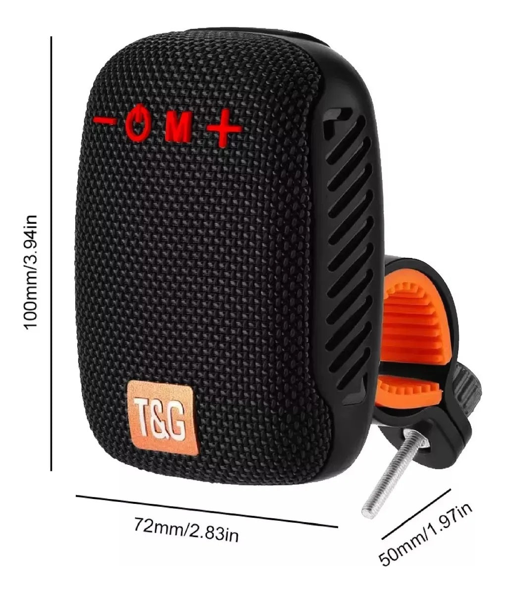 Parlante Bluethooth Para Bicicleta - Resistente Al Agua