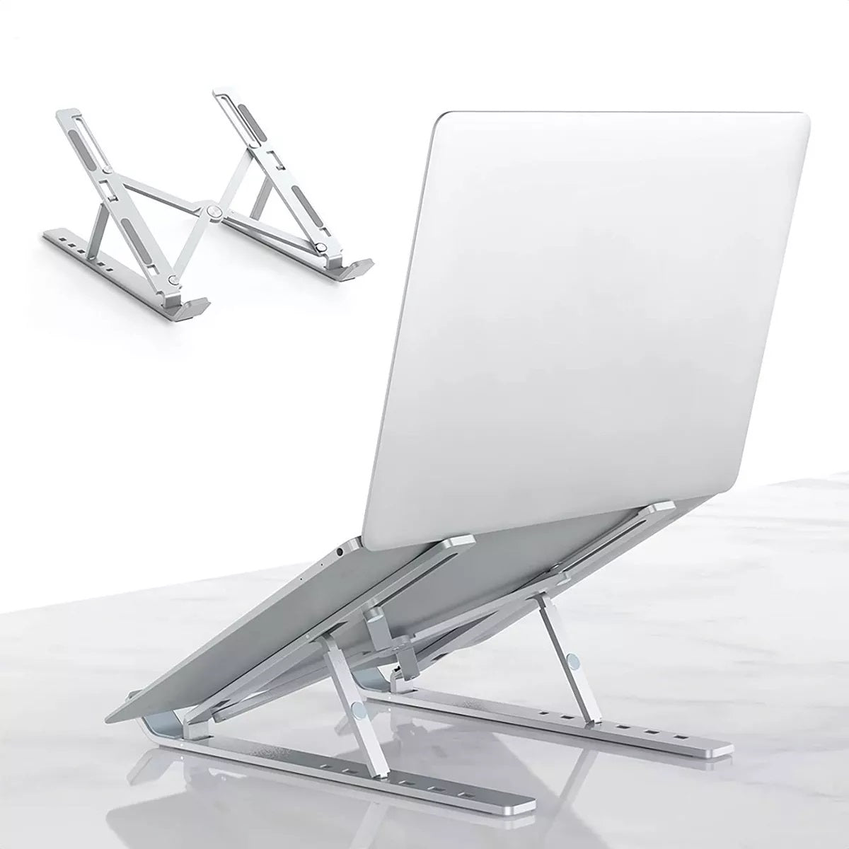 Base Plegable Metálica Para Portátil