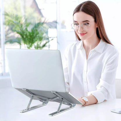 Base Plegable Metálica Para Portátil