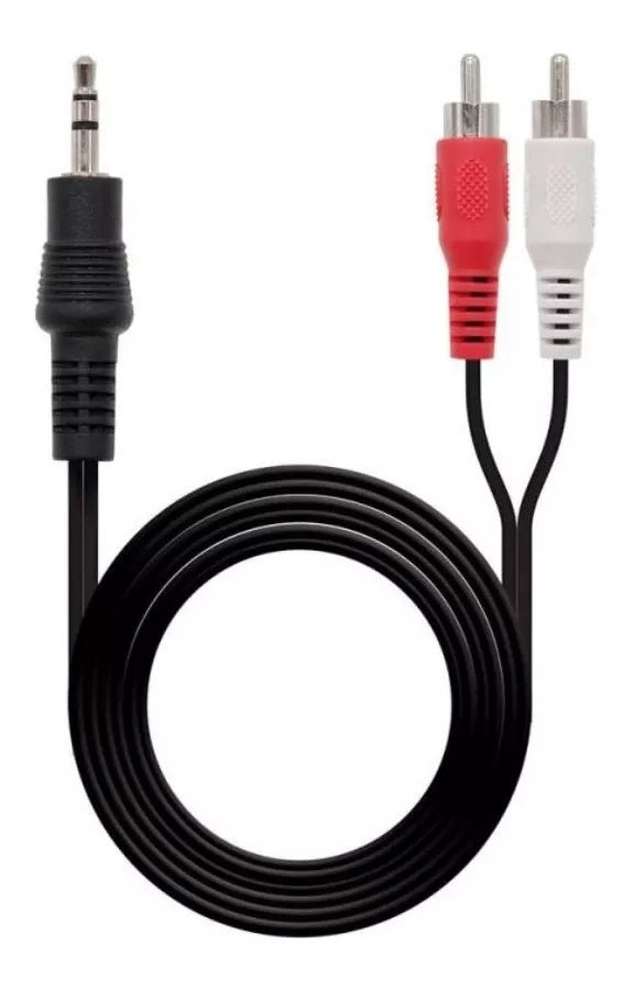 Cable De Audio 2x1 3mts