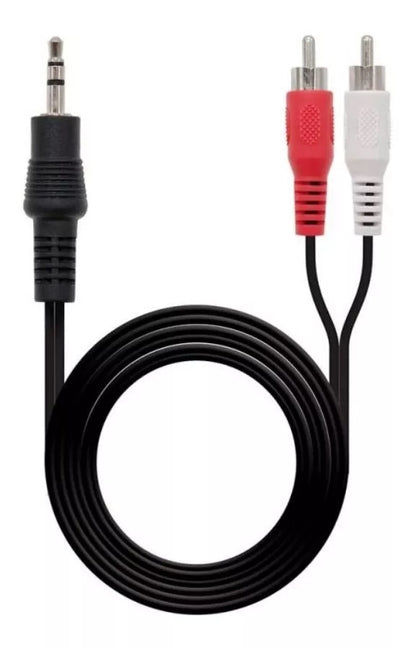 Cable De Audio 2x1 3mts