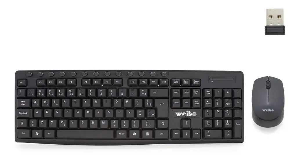 Teclado Y Mouse Inalámbrico Wb 8012