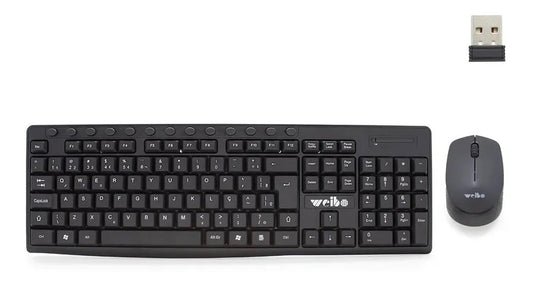 Teclado Y Mouse Inalámbrico Wb 8012