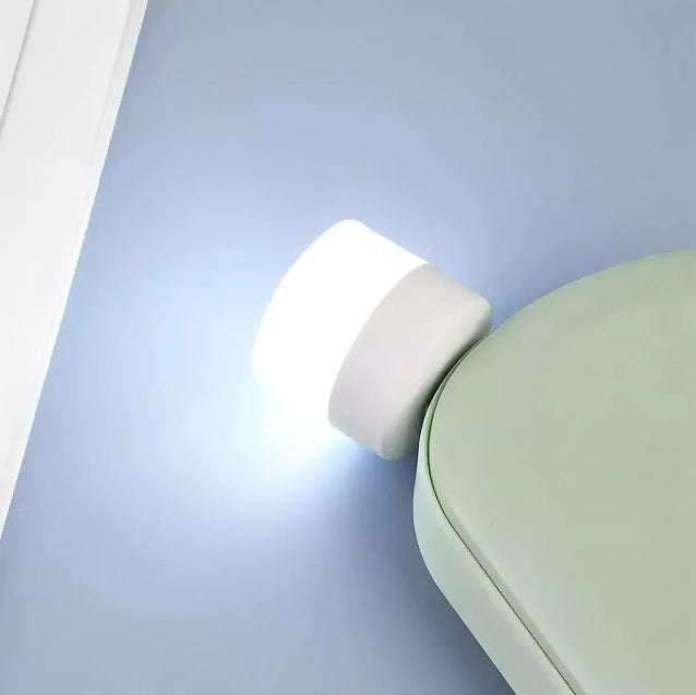 Mini Lámpara Luz Led Usb Bombillo Luz Blanca