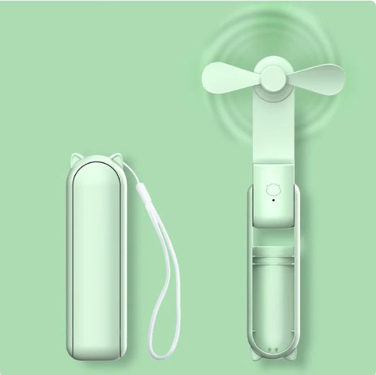 Mini Ventilador 2 En 1