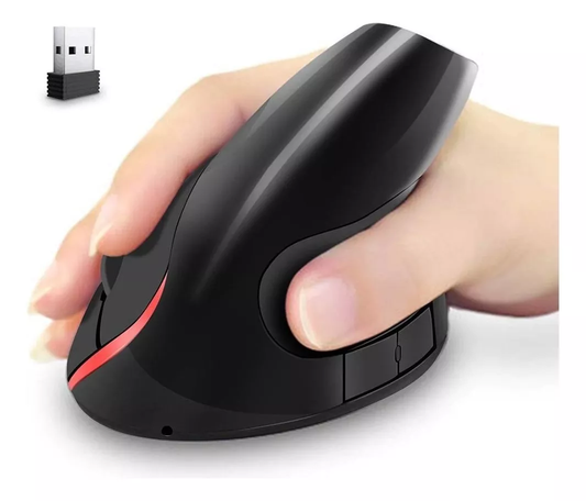 Mouse Ergnómico Inalámbrico Recargable