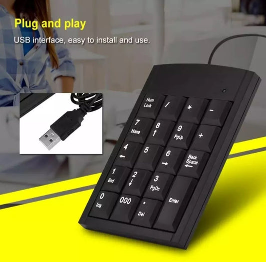 Teclado Numérico Usb Para Pc Kj-06