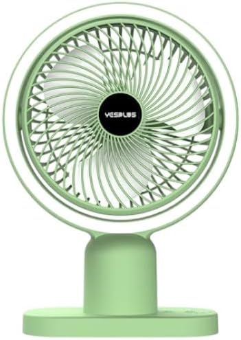 Ventilador Silencioso Con Luz Nocturna Para Escritorio Ys-1608